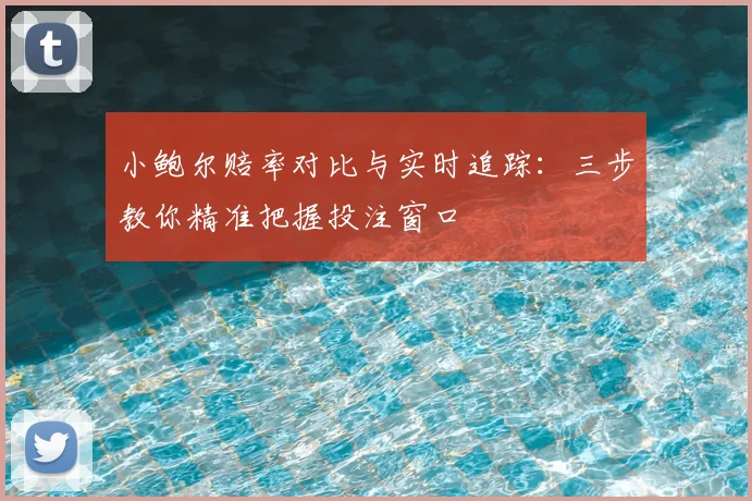 小鲍尔赔率对比与实时追踪:三步教你精准把握投注窗口
